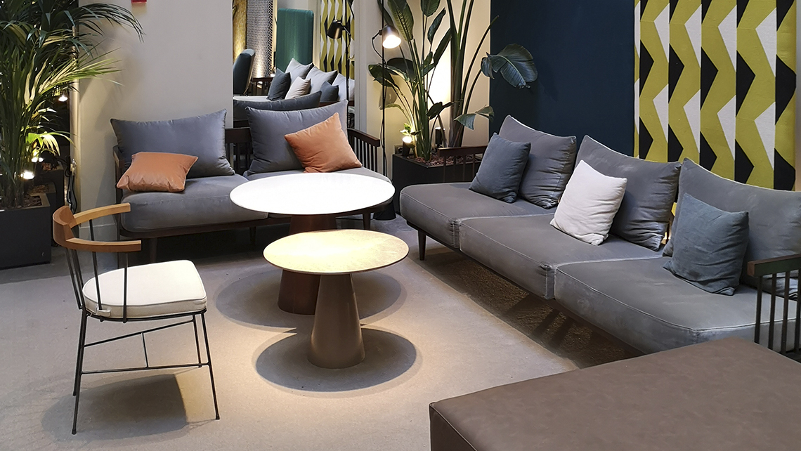 muebles de exterior tapizados